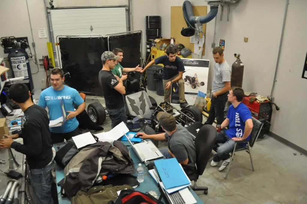 guys in the shop
